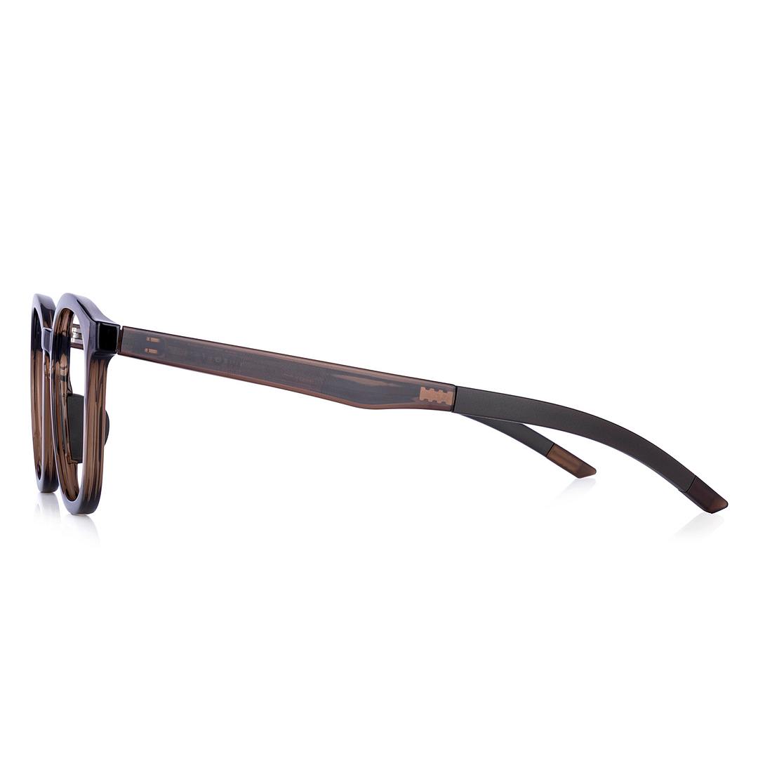 OWNDAYS | MOVE Clear Brown Full Rim Wellington right side