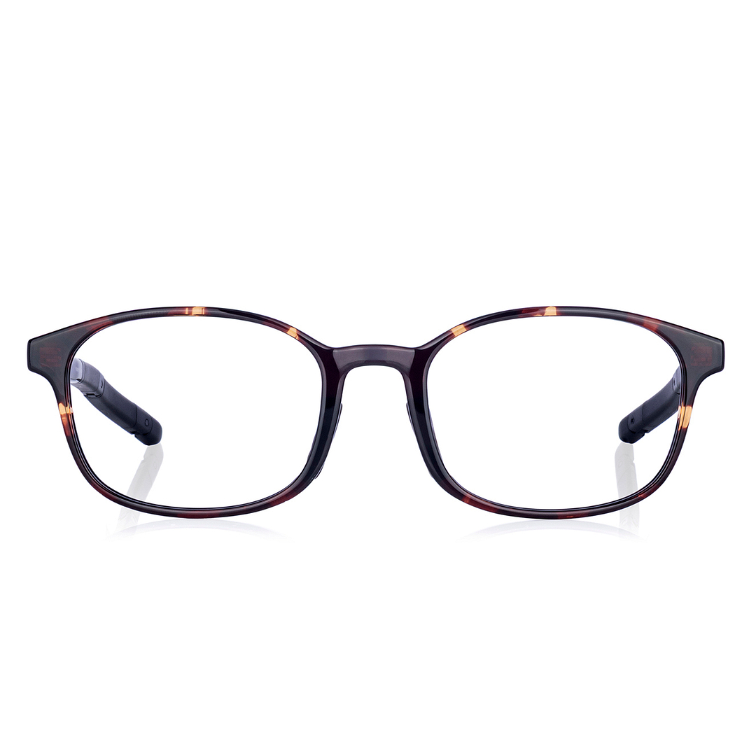 OWNDAYS | MOVE Brown Demi Full Rim Wellington left side