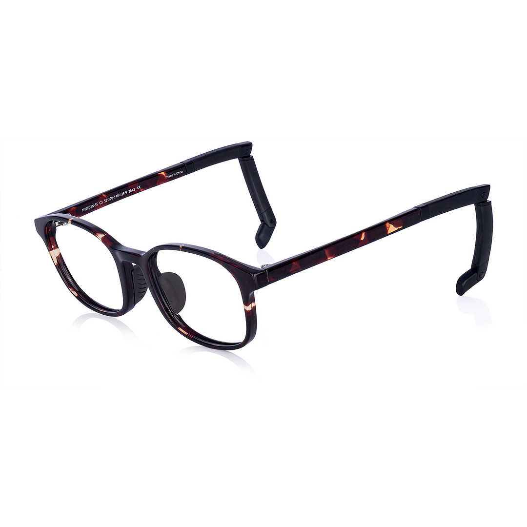 OWNDAYS | MOVE Brown Demi Full Rim Wellington right side