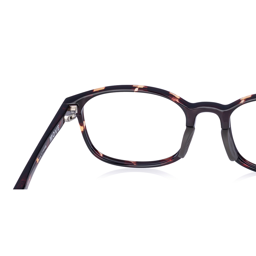 OWNDAYS | MOVE Brown Demi Full Rim Wellington right side