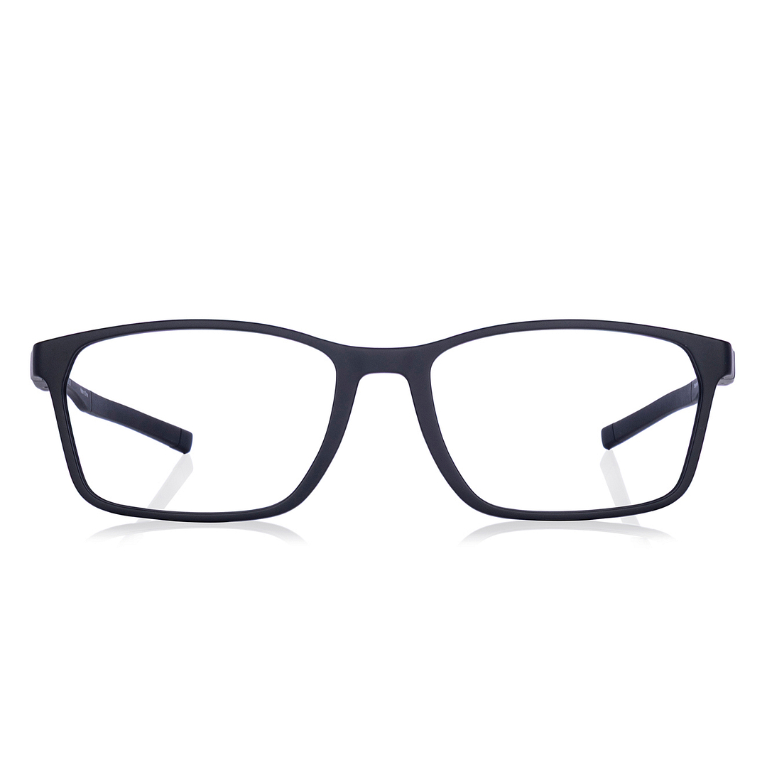OWNDAYS | MOVE Matte Black Full Rim Rectangle left side