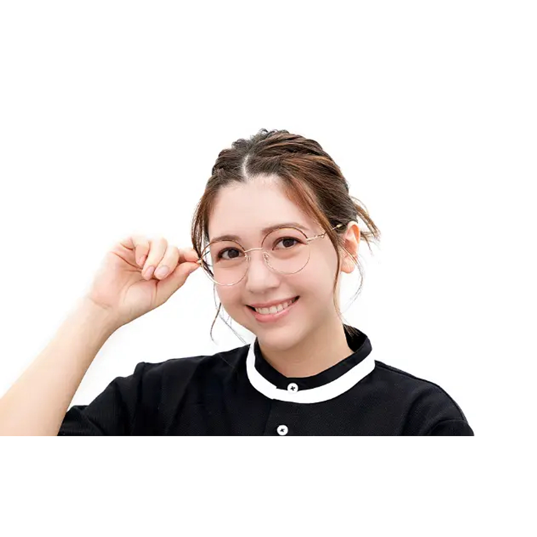 OWNDAYS & POMPOMPURIN Brown Full Rim Round left side