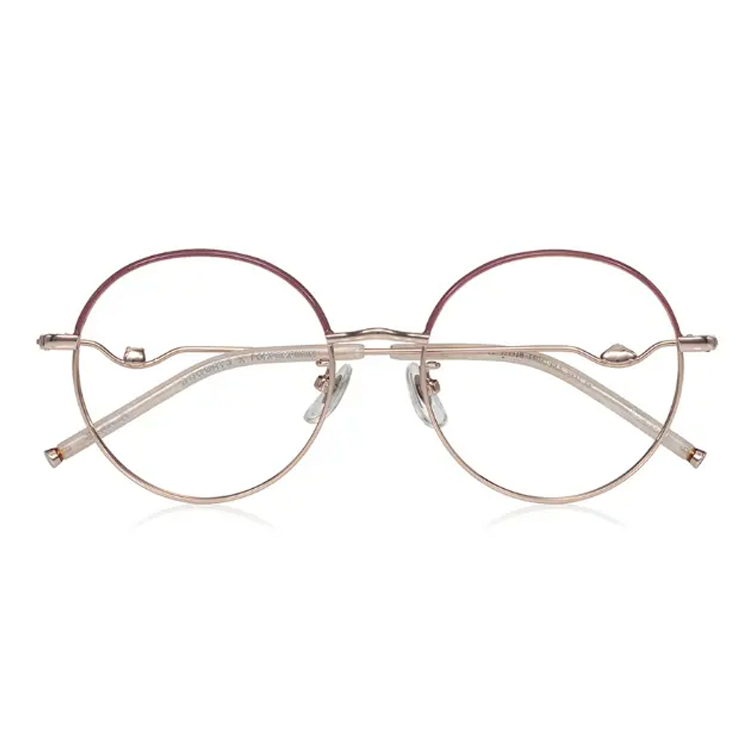OWNDAYS & POMPOMPURIN Pink Full Rim Round right side