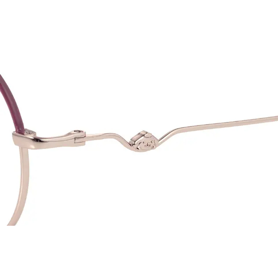 OWNDAYS & POMPOMPURIN Pink Full Rim Round left side