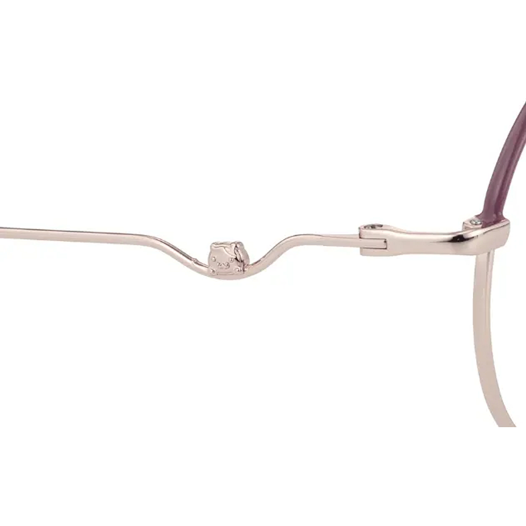 OWNDAYS & POMPOMPURIN Pink Full Rim Round right side