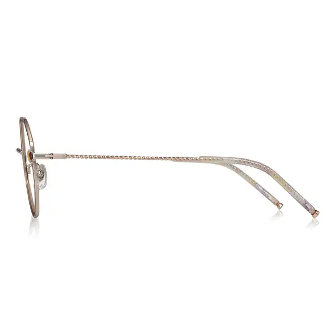 OWNDAYS & POMPOMPURIN Brown Full Rim Polygon left side