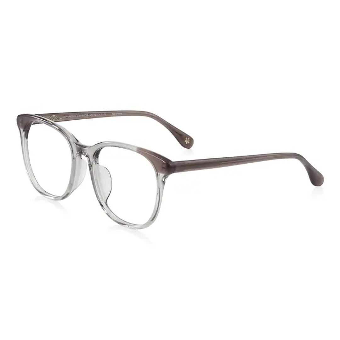 OWNDAYS & POMPOMPURIN Clear Beige Full Rim Wellington left side