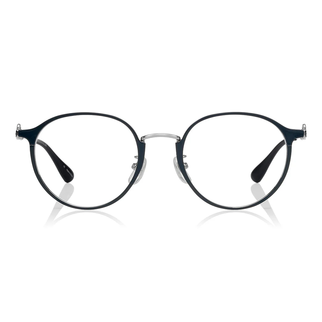 OWNDAYS × STRANGER THINGS Dark Grey Full Rim Boston left side