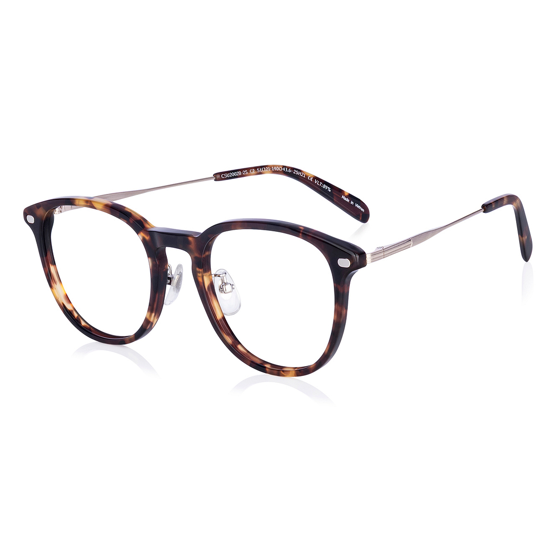 OWNDAYS | SUN Light Brown Full Rim Wellington left side