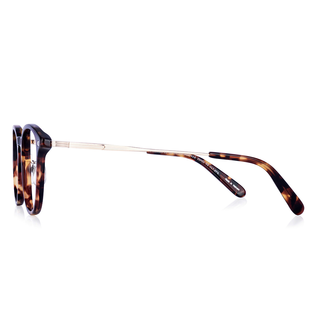 OWNDAYS | SUN Light Brown Full Rim Wellington left side