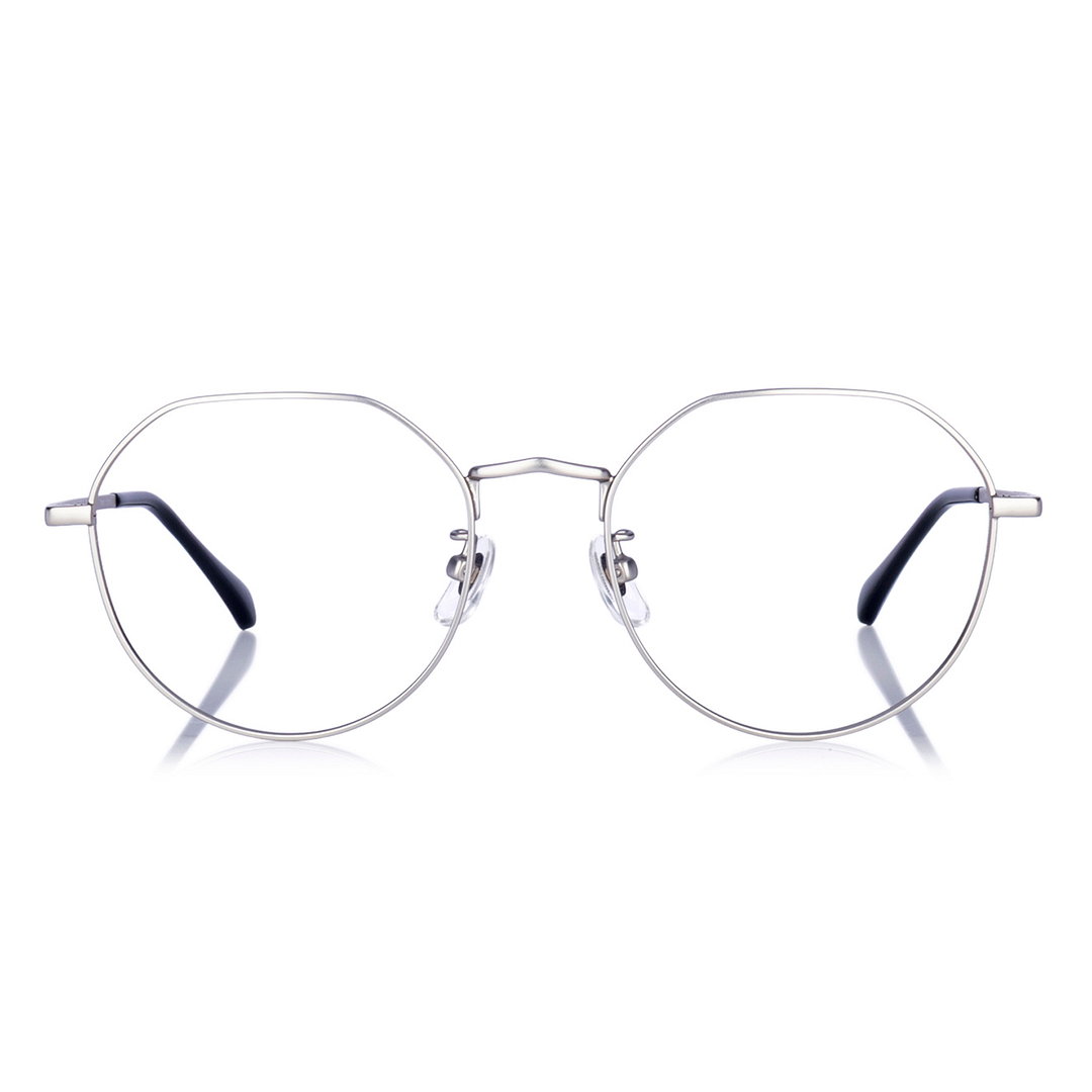 OWNDAYS | SUN Silver Full Rim Boston left side