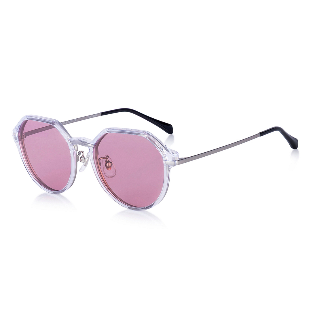 OWNDAYS | SUN Silver Full Rim Boston right side