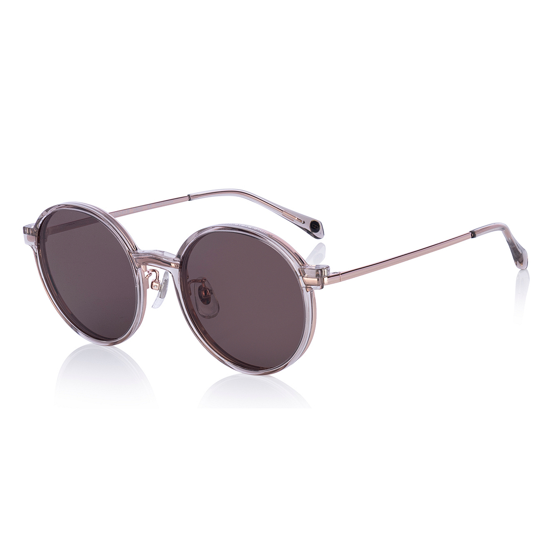 OWNDAYS | SUN Gold Full Rim Round right side