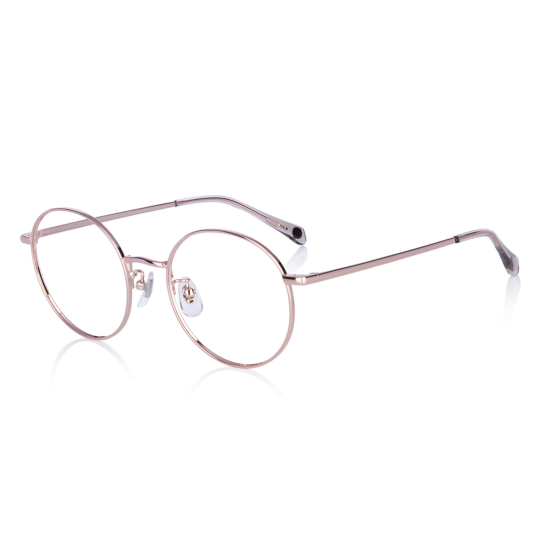 OWNDAYS | SUN Gold Full Rim Round right side