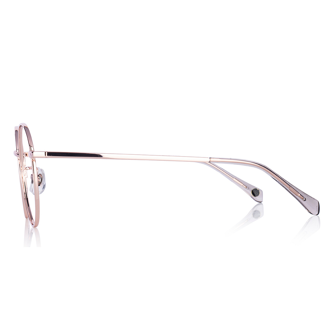 OWNDAYS | SUN Gold Full Rim Round left side