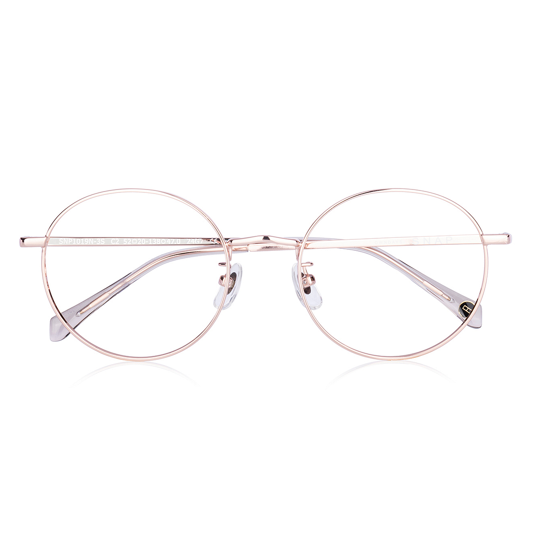 OWNDAYS | SUN Gold Full Rim Round left side