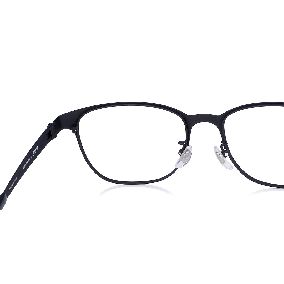 OWNDAYS | SUN Black Full Rim Wellington right side