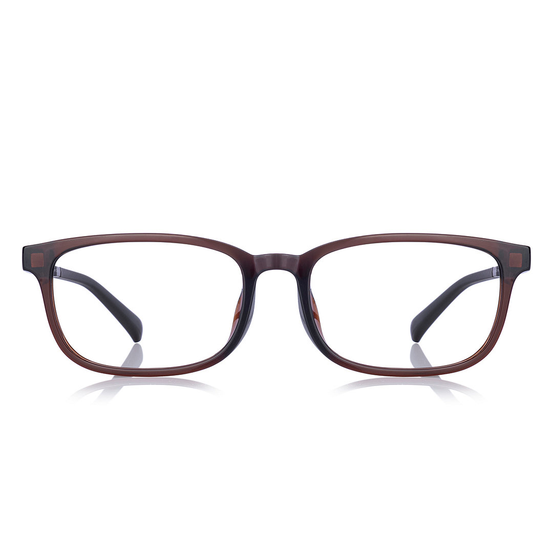 OWNDAYS | SUN Light Brown Full Rim Rectangle right side