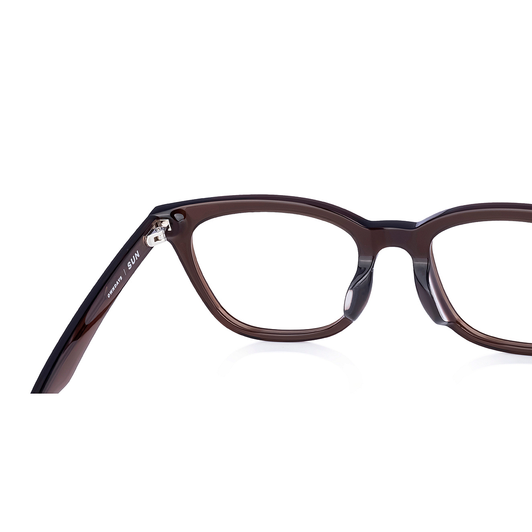 OWNDAYS | SUN Brown Full Rim Wellington left side