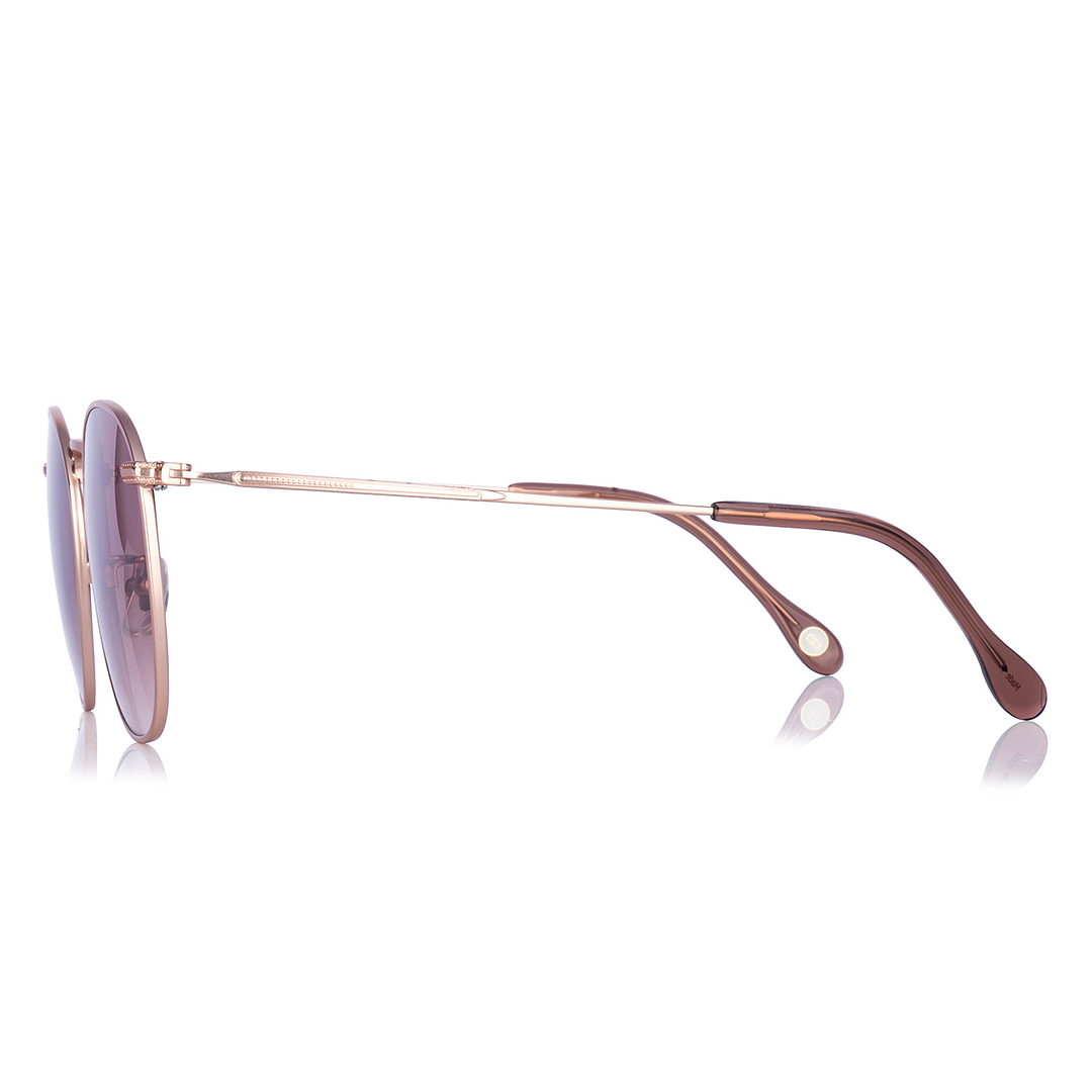 OWNDAYS | SUN Matte Pink Full Rim Round right side