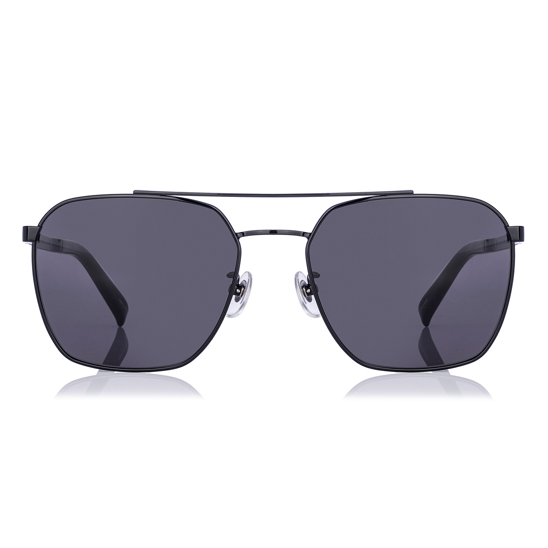 OWNDAYS | SUN Black Full Rim Rectangle right side