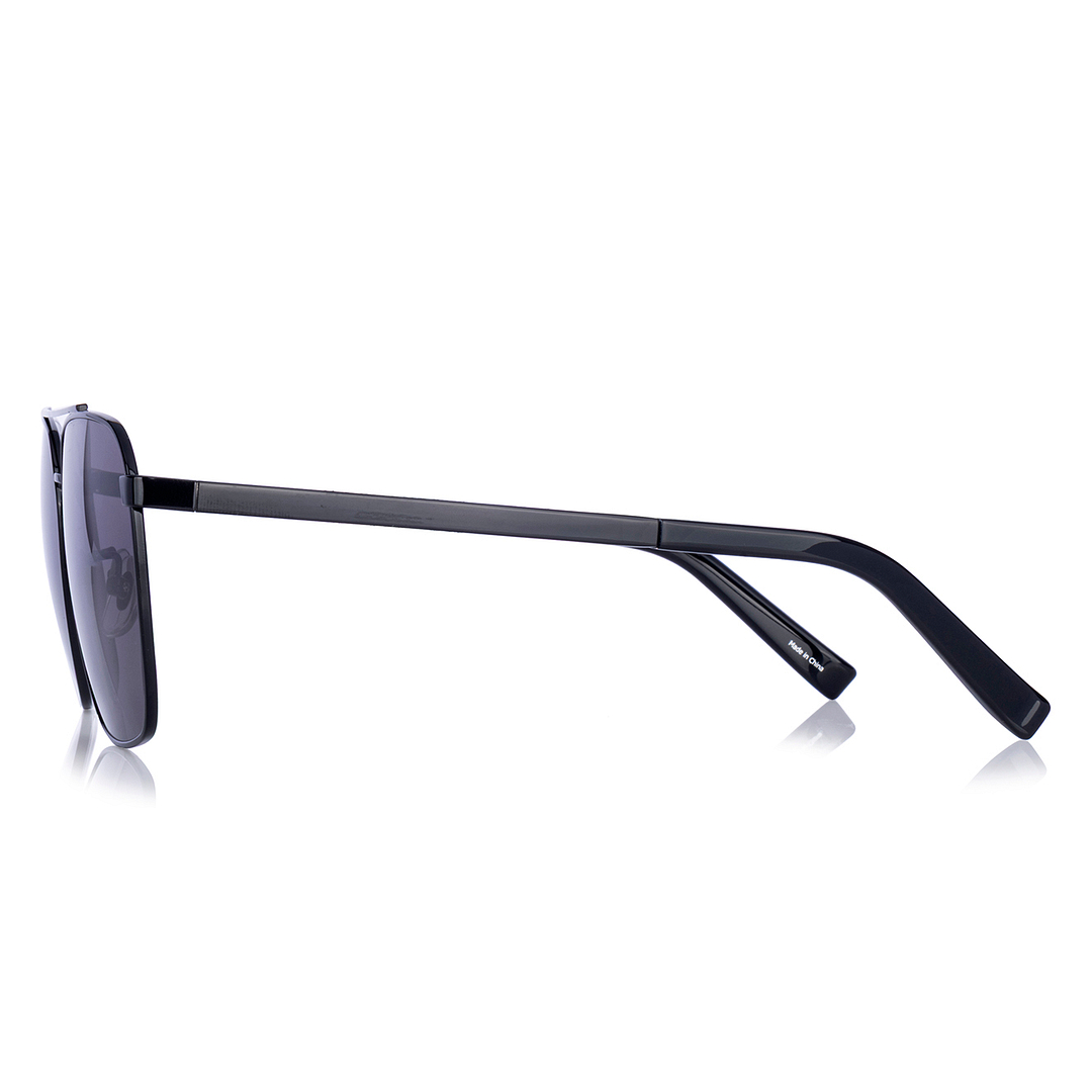 OWNDAYS | SUN Black Full Rim Rectangle right side