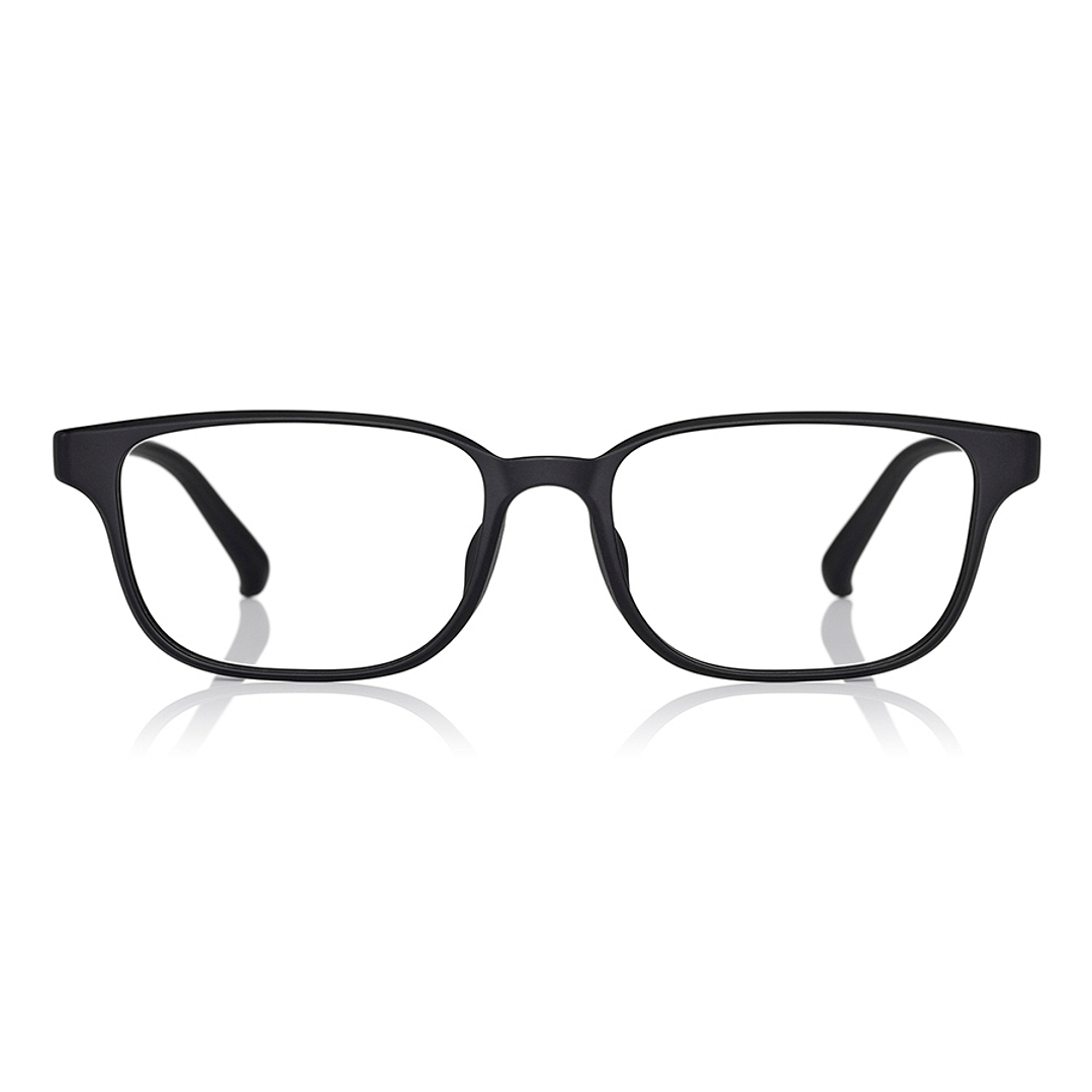 OWNDAYS | ESSENTIAL Matte Black Full Rim Rectangle right side