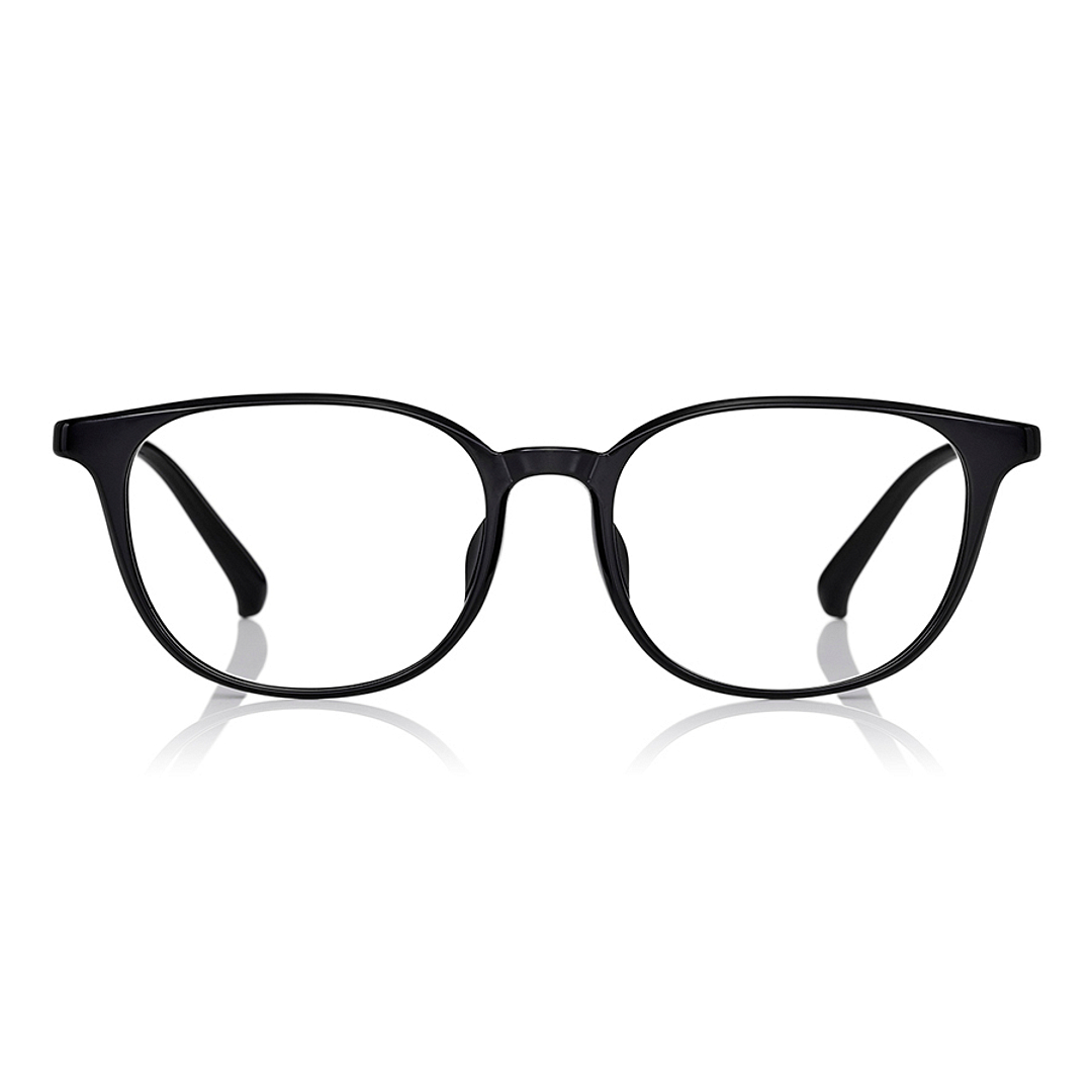 OWNDAYS | ESSENTIAL Black Full Rim Wellington right side