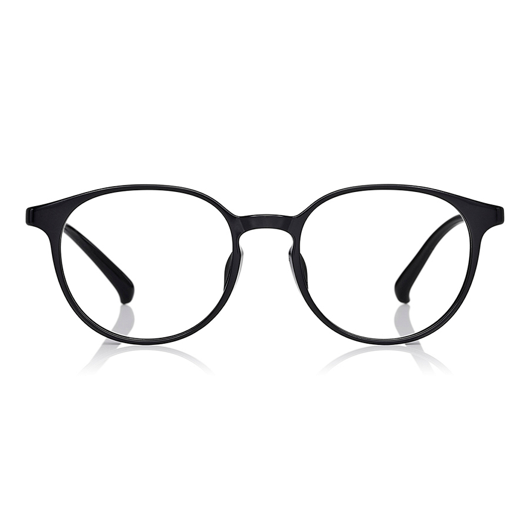 OWNDAYS | ESSENTIAL Black Full Rim Boston right side