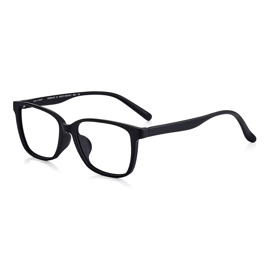 OWNDAYS | ESSENTIAL Black Full Rim Wellington left side