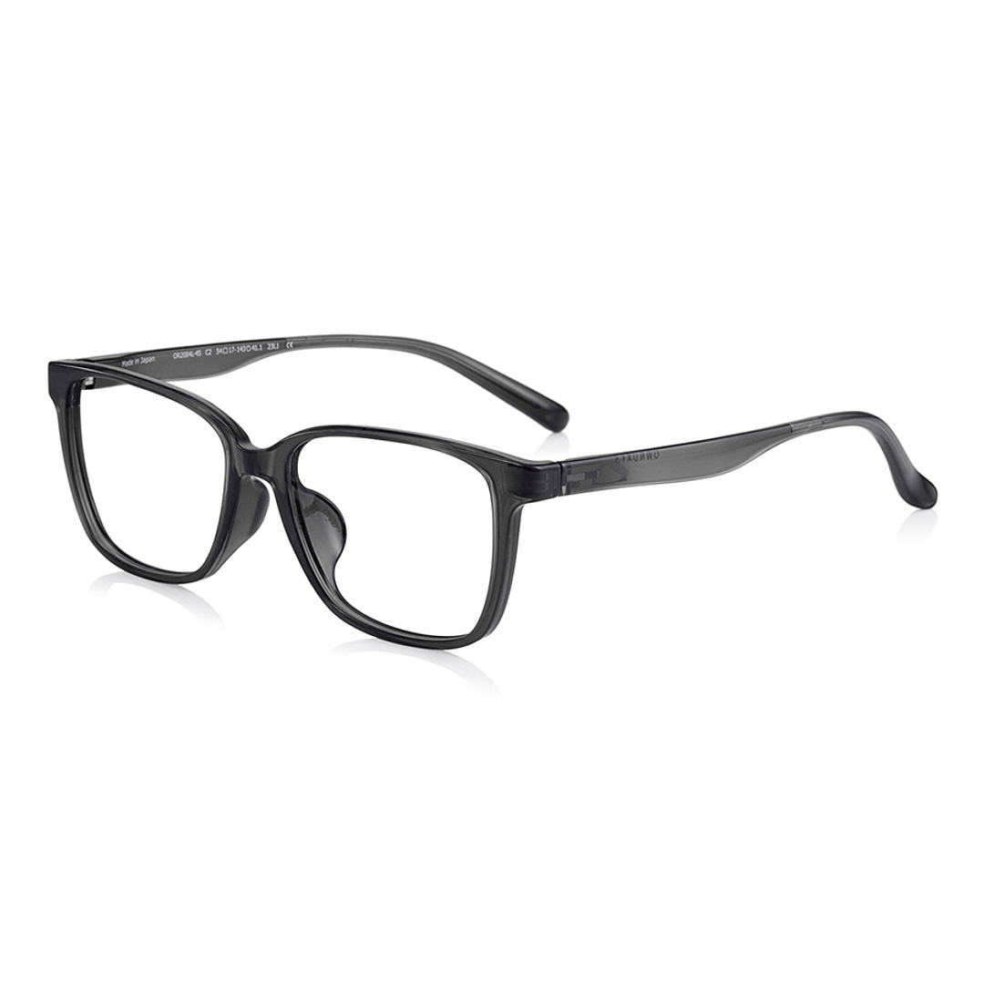 OWNDAYS | ESSENTIAL Light Gray Full Rim Wellington left side