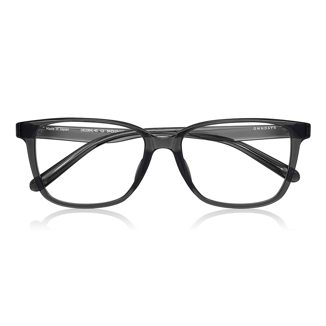 OWNDAYS | ESSENTIAL Light Gray Full Rim Wellington right side