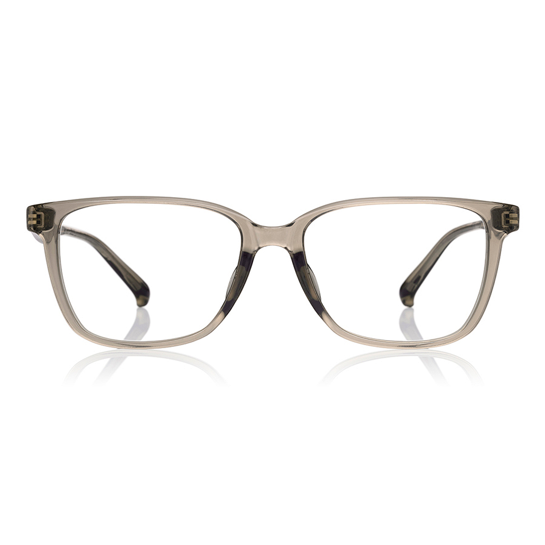 OWNDAYS | ESSENTIAL Crystal Transparent Full Rim Wellington right side