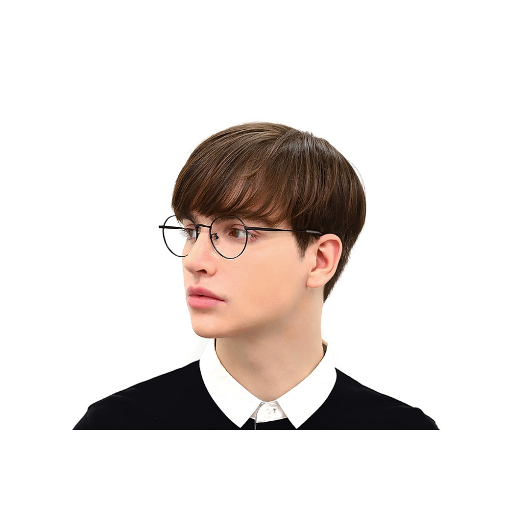 OWNDAYS | SUN Black Full Rim Boston right side