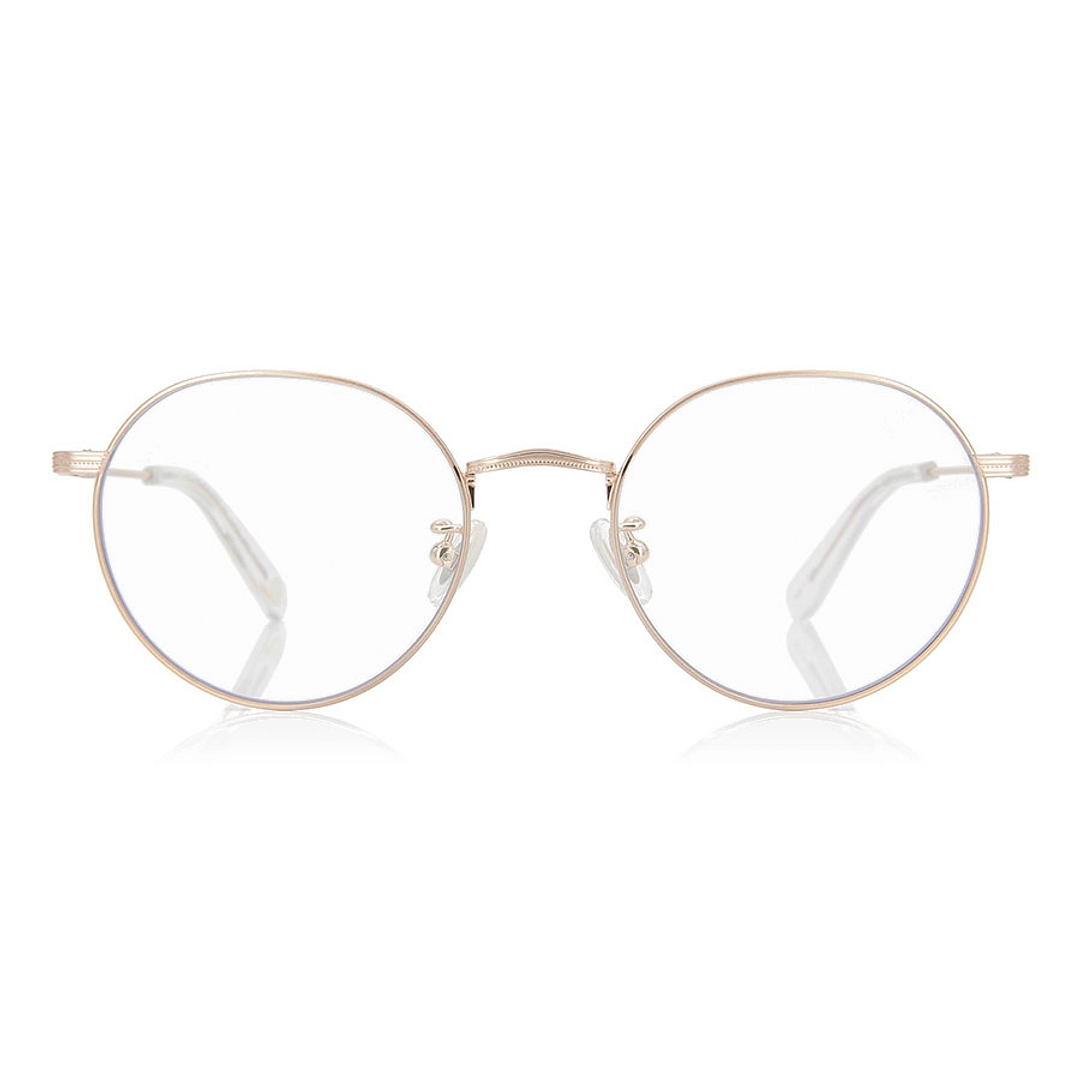 OWNDAYS | SUN Gold Full Rim Boston left side