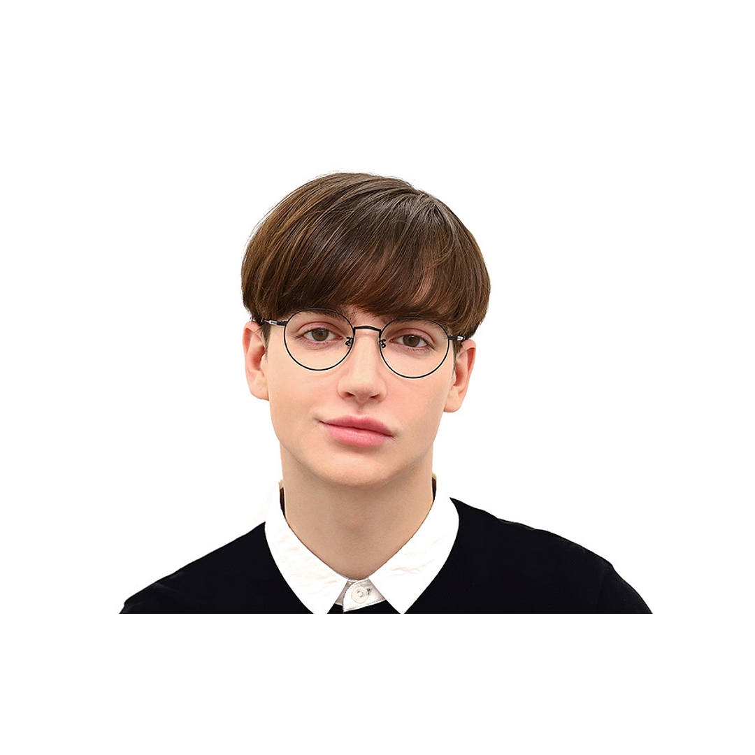 OWNDAYS | SUN Gold Full Rim Boston left side