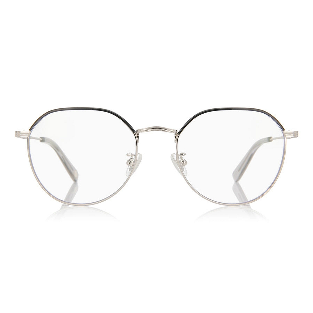 OWNDAYS | SUN Silver Full Rim Boston left side