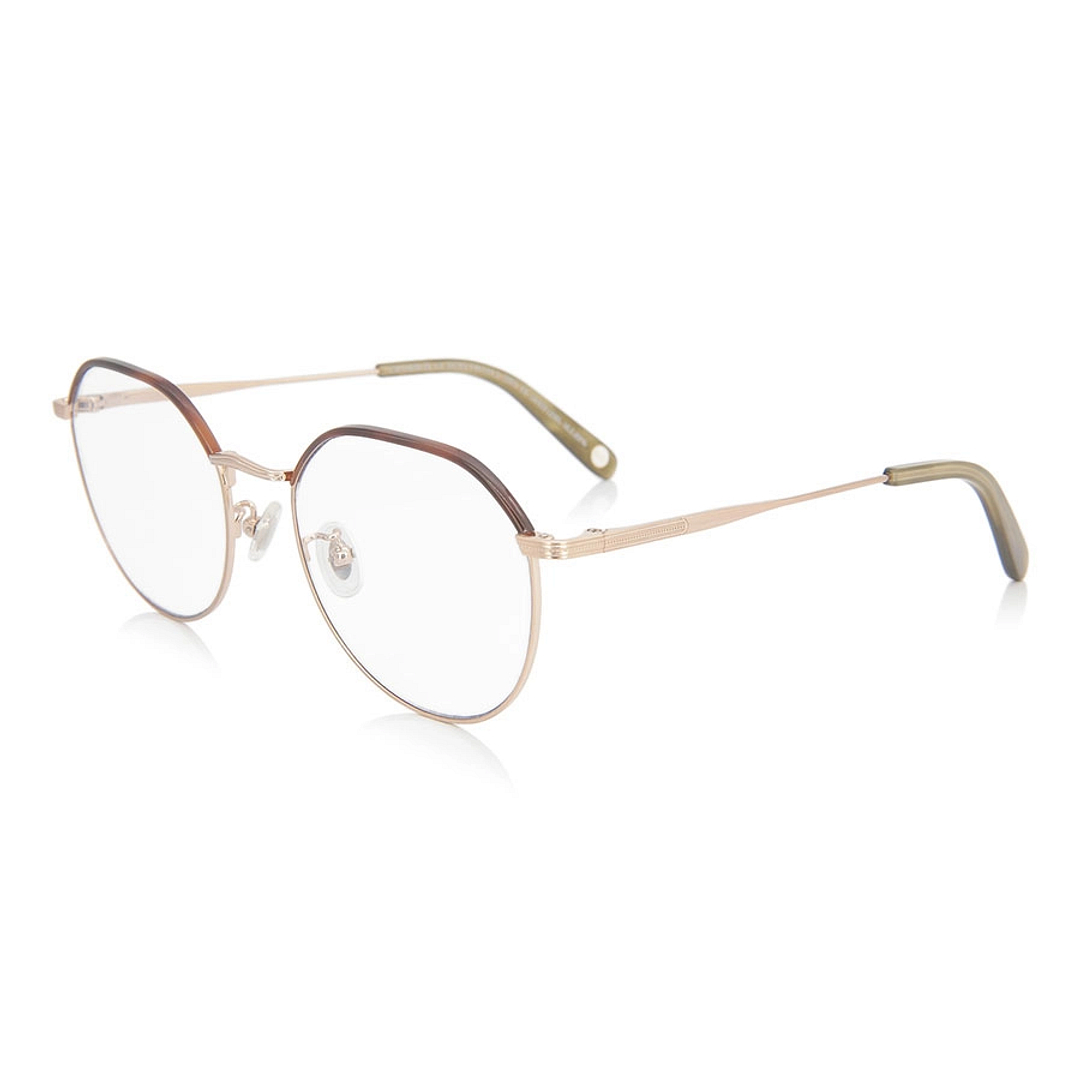 OWNDAYS | SUN Gold Full Rim Boston right side