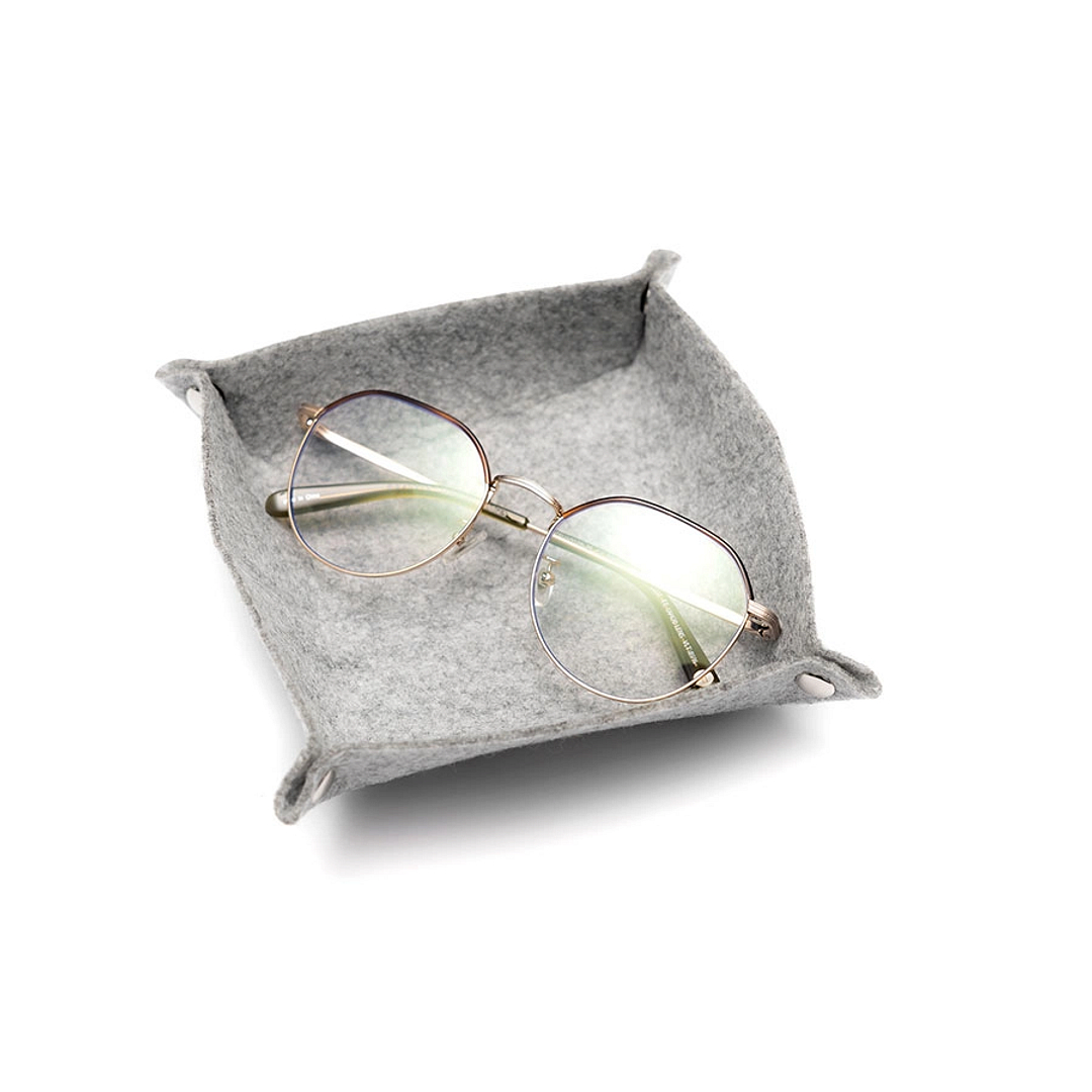 OWNDAYS | SUN Silver Full Rim Polygon right side