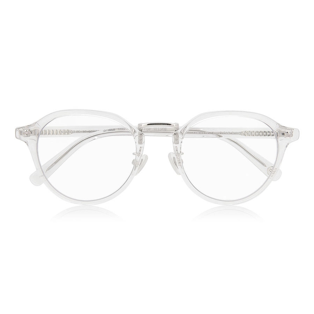 OWNDAYS | SUN Crystal Transparent Full Rim Boston right side