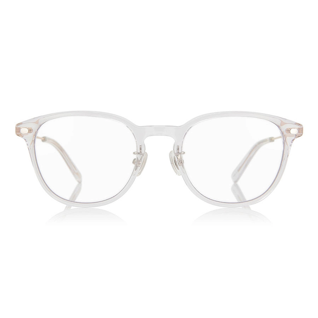 OWNDAYS | SUN Crystal Transparent Full Rim Wellington left side