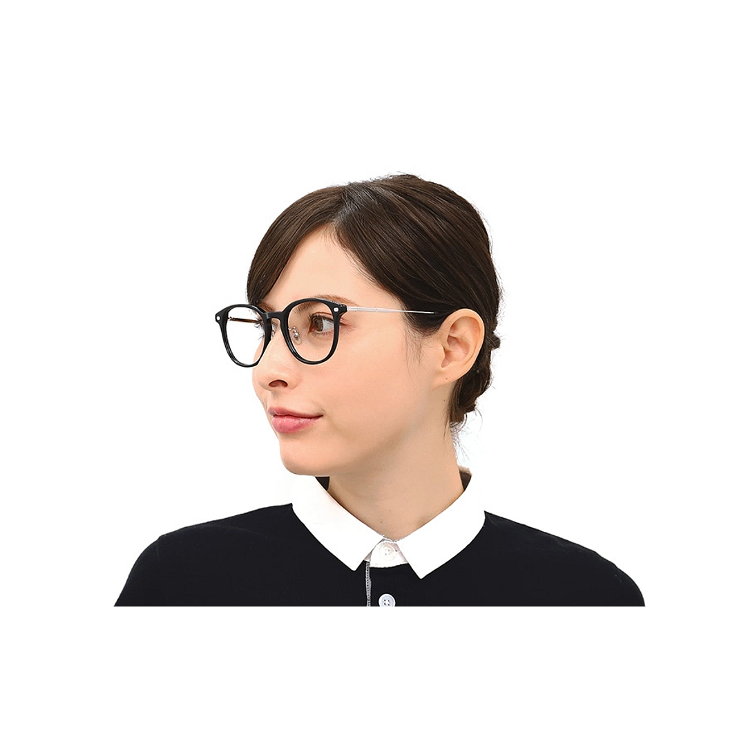 OWNDAYS | SUN Crystal Transparent Full Rim Wellington right side