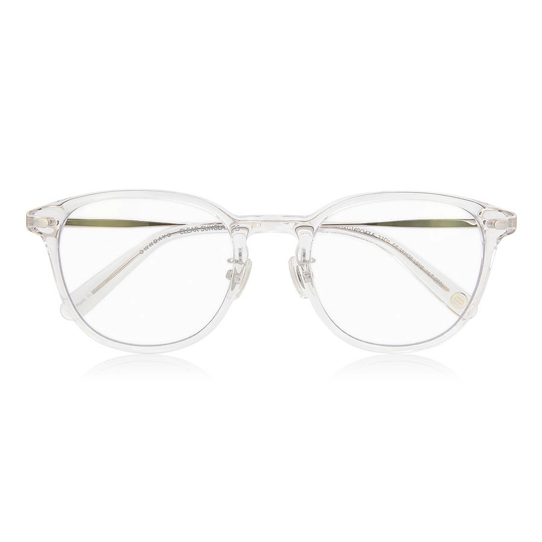 OWNDAYS | SUN Crystal Transparent Full Rim Wellington right side