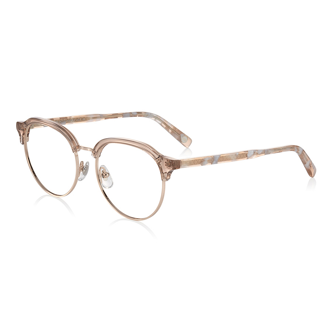 +NICHE Light Brown Full Rim Sirmont Glasses left side