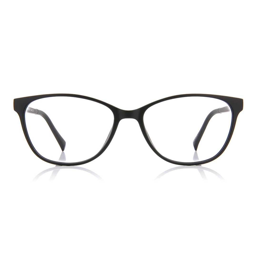 OWNDAYS | ESSENTIAL Black Full Rim Fox right side