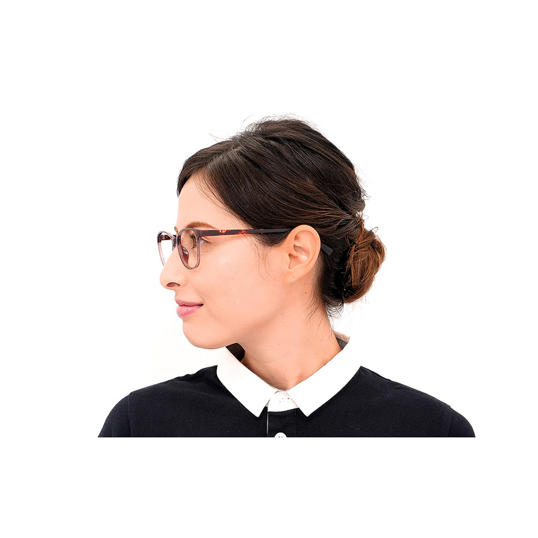 OWNDAYS | ESSENTIAL Black Full Rim Fox left side