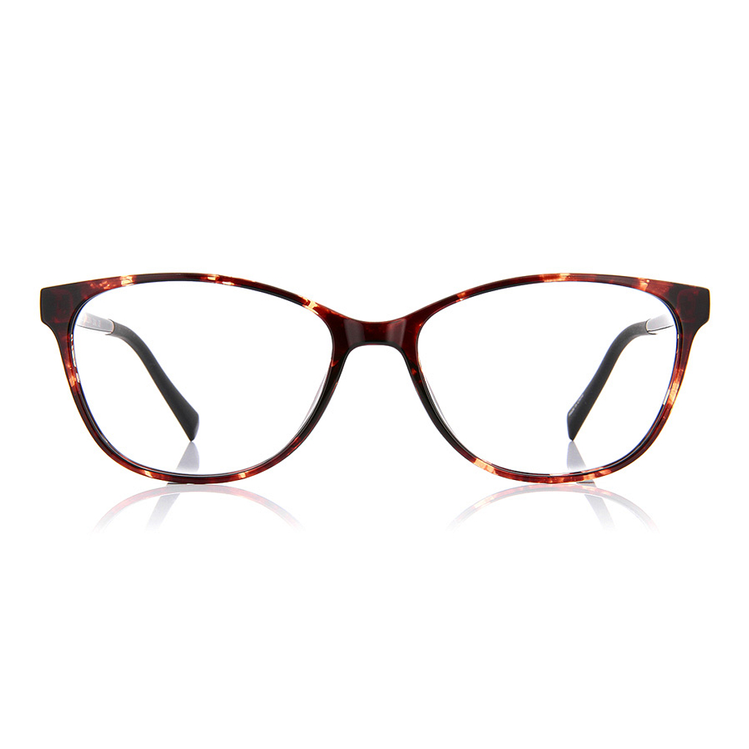 OWNDAYS | ESSENTIAL Light Brown Full Rim Fox right side