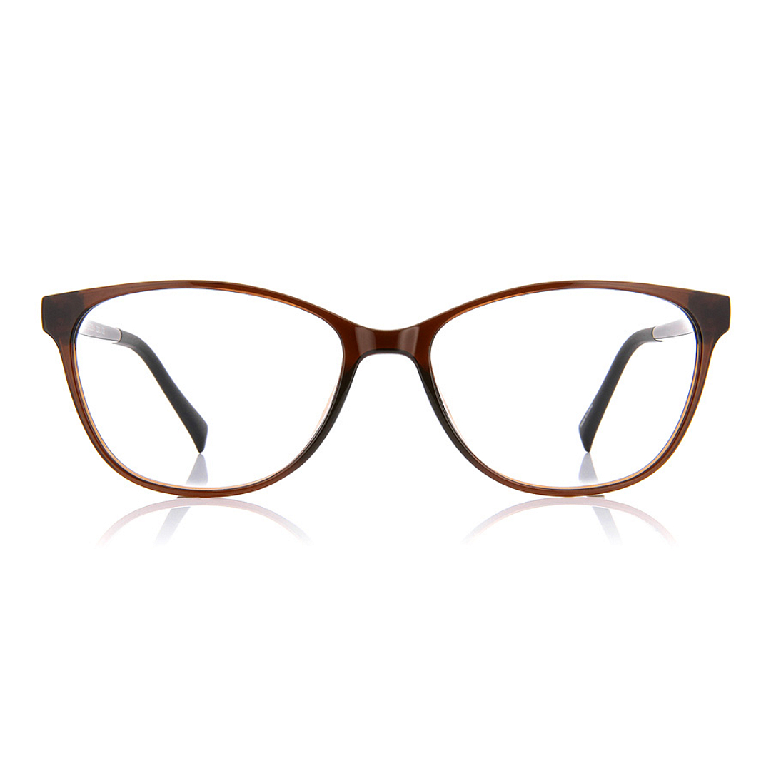 OWNDAYS | ESSENTIAL Light Brown Full Rim Fox right side
