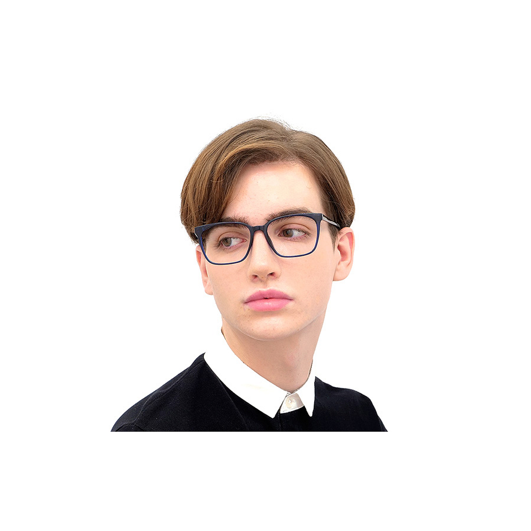 OWNDAYS | ESSENTIAL Black Full Rim Wellington left side