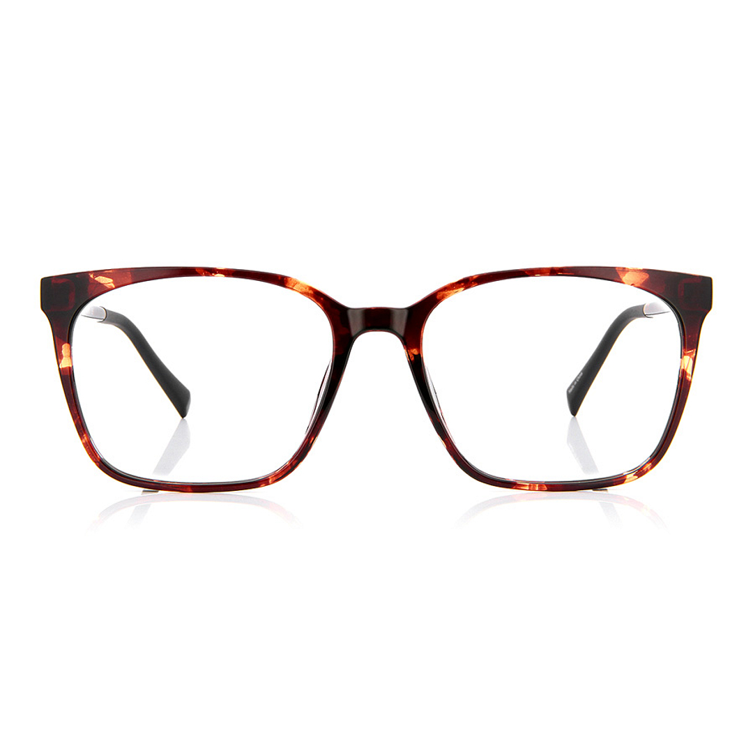 OWNDAYS | ESSENTIAL Light Brown Full Rim Wellington right side